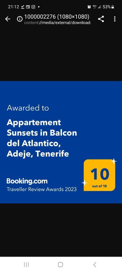 Appartement Sunsets In Balcon Del Atlantico, Adeje, Tenerife アデヘ エクステリア 写真